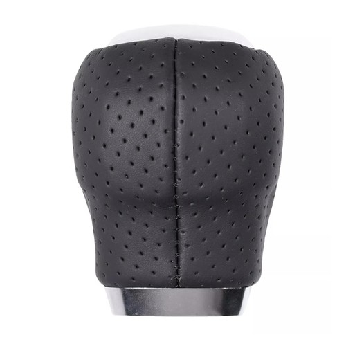 For Range Rover Evoque 2011-2018 6 Speed Manual Black Leather Gear Knob LR024719 - Picture 10 of 13