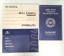 2004 Toyota Prius Factory Original Glovebox Owners Manual