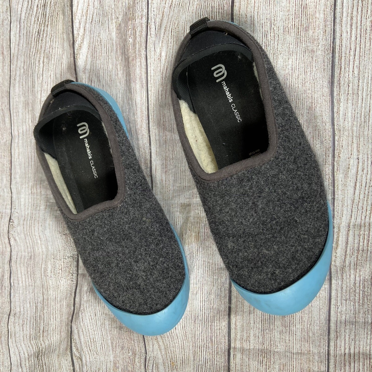 mahabis classic slippers gray blue | eBay display picture 1