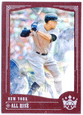 /49 Aaron Judge Yankees 2018 Panini Diamond Kings Framed Brown Nickname Parallel