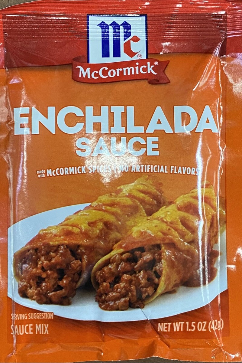 McCormick ENCHILADA SAUCE Seasoning Sauce Mixes oz Packet