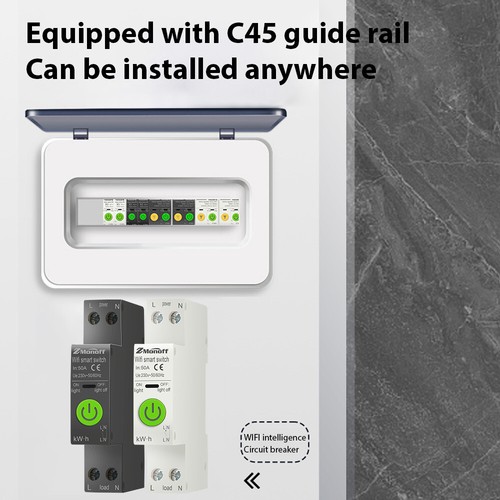 Din Rail    Meter Energy Real-  Timer I2E0 - Picture 8 of 11