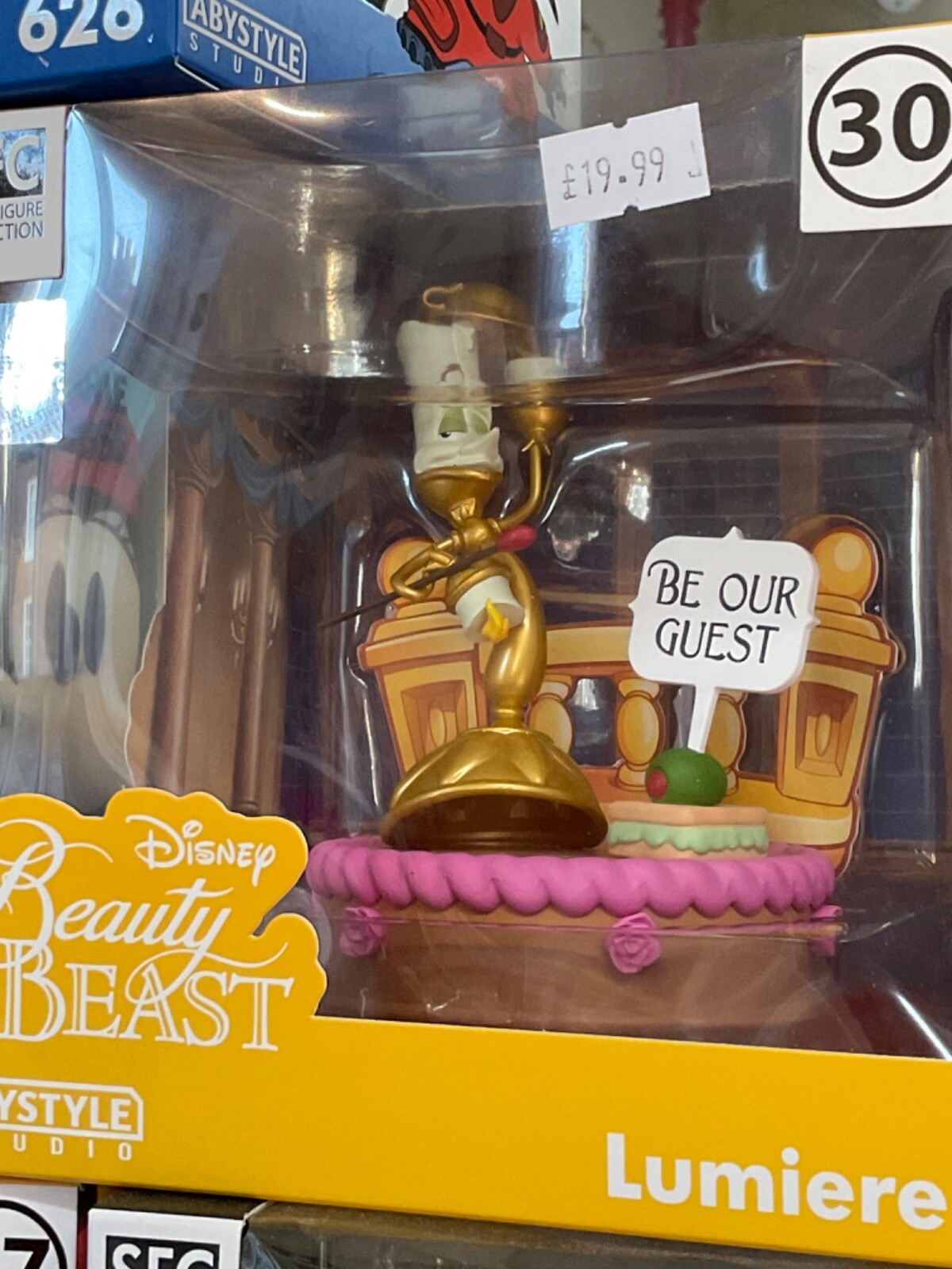 Disney Beauty & The Beast Lumiere FIGURE NEW & GIFT BOXED