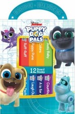 Disney Puppy Dog Pals - My First Library 12 Board Book Block Set - - GOOD