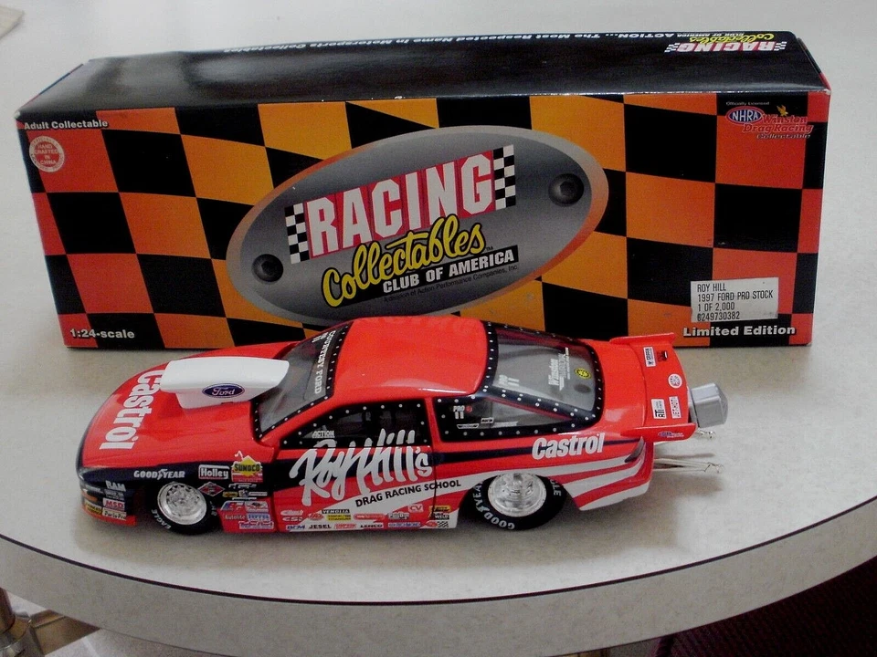 1/24 RCCA NHRA ROY HILL 1997 FORD PROBE PRO STOCK 1/2000 - Image 2 of 4