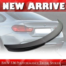 US 2020 Fit For BMW 4-Series F36 5D P Type Rear Trunk Spoiler Wing Unpainted