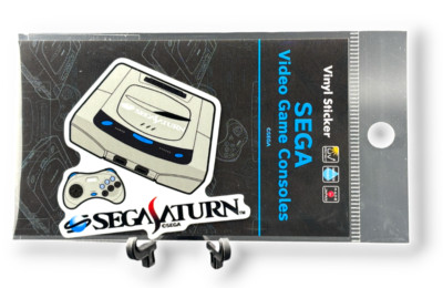 Quirky Fun Japan Sticker Retro-Gamer SEGA Saturn Console General Sticker