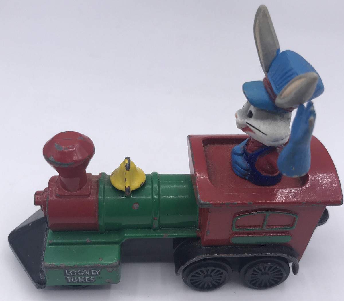ERTL 1989 Looney Tunes Bugs Bunny Die Cast Metal Train Bugs Train