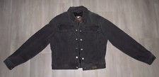 RARE Harley Davidson Motorcycles Women's Gray Corduroy Jacket Size S
