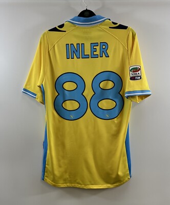 Maillot Football Napoli Match Issue Inler 88 Third 2011/12 - XXL, Kappa (porté)