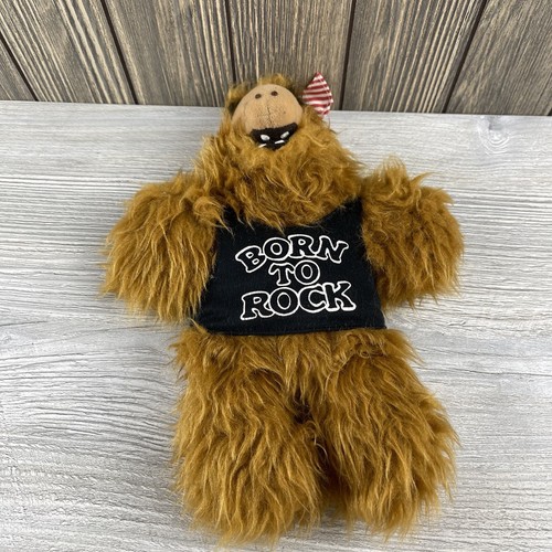 Vintage ALF Born To Rock Hand Puppet Plush ALF Plush 1988 Kids Toys - Picture 11 of 13