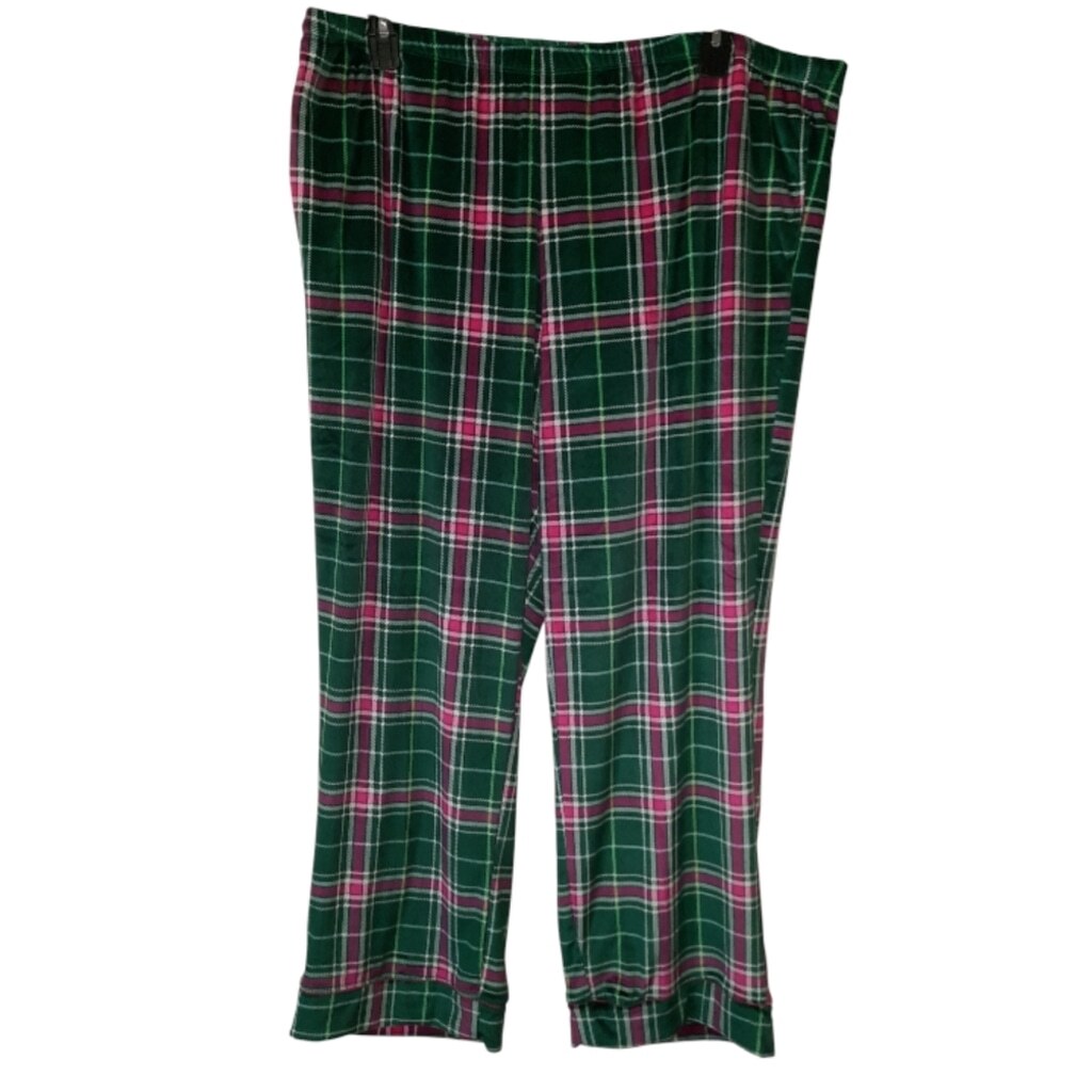 JoySpun Plaid Sleep Pants Size 2X (18W-20W)