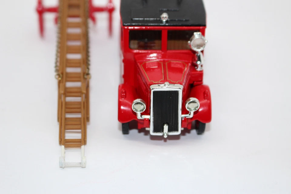 my895, Matchbox MoY 1936 Leyland Cub FK-7 Fire Engine Feuerwehr OVP Neuwertig Sp - Bild 4 von 4
