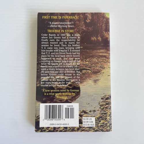 Graves Retreat by Ed Gorman 1999 Vintage Western Book - Picture 3 of 5
