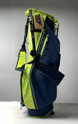 Callaway Hyperlite Zero Stand Bag Yellow Blue 4-Way Divide Strap