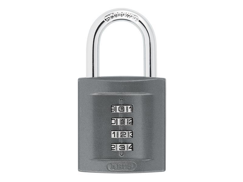Abus 50mm 4-Wheel Combination Padlock with Hardened Steel Shackle for Secure Storage - Image 5