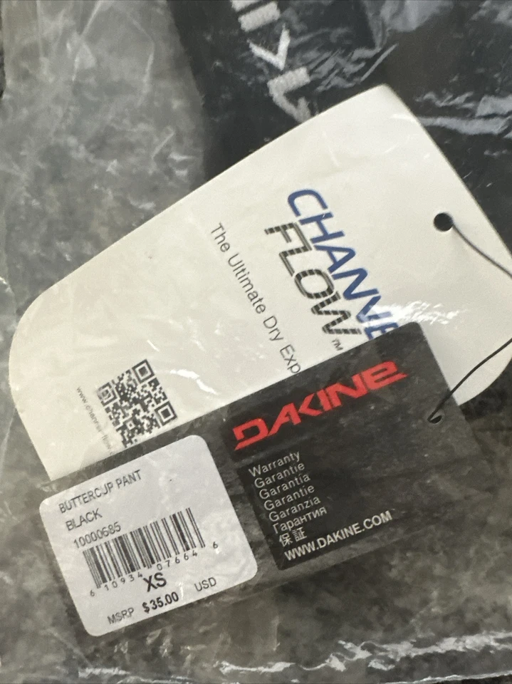 Pantalón para mujer Dakine Buttercup, X-Small, negro NUEVO 10000685 Foto 2 de 2