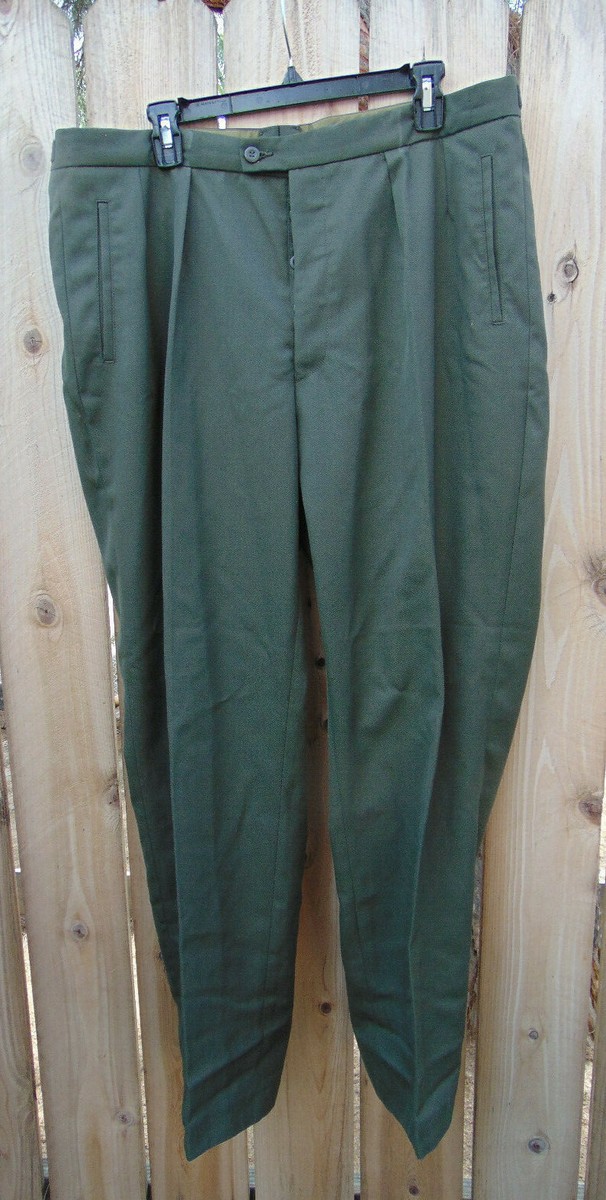 Genuine Czech Army M-98 O.D. Field Pants,Sz. 4-58 XL 36