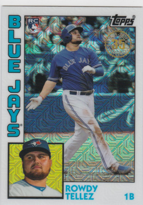 2019 Topps '84 Topps Silver Pack Chrome Series 2 #T8442 Rowdy Tellez
