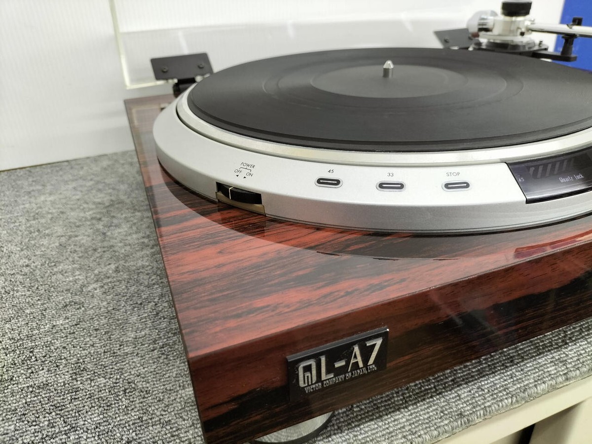 T】同梱不可 ビクター Victor QL-A7 ターンテーブル レコード