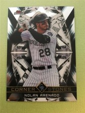 2018 Topps Finest Cornerstones Corner Stones Insert Nolan Arenado Rockies