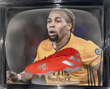 Signed Adama Traore Wolverhampton Wanderers Wolves Framed Boot Display Spain