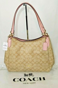 hallie shoulder bolsa in signature canvas red