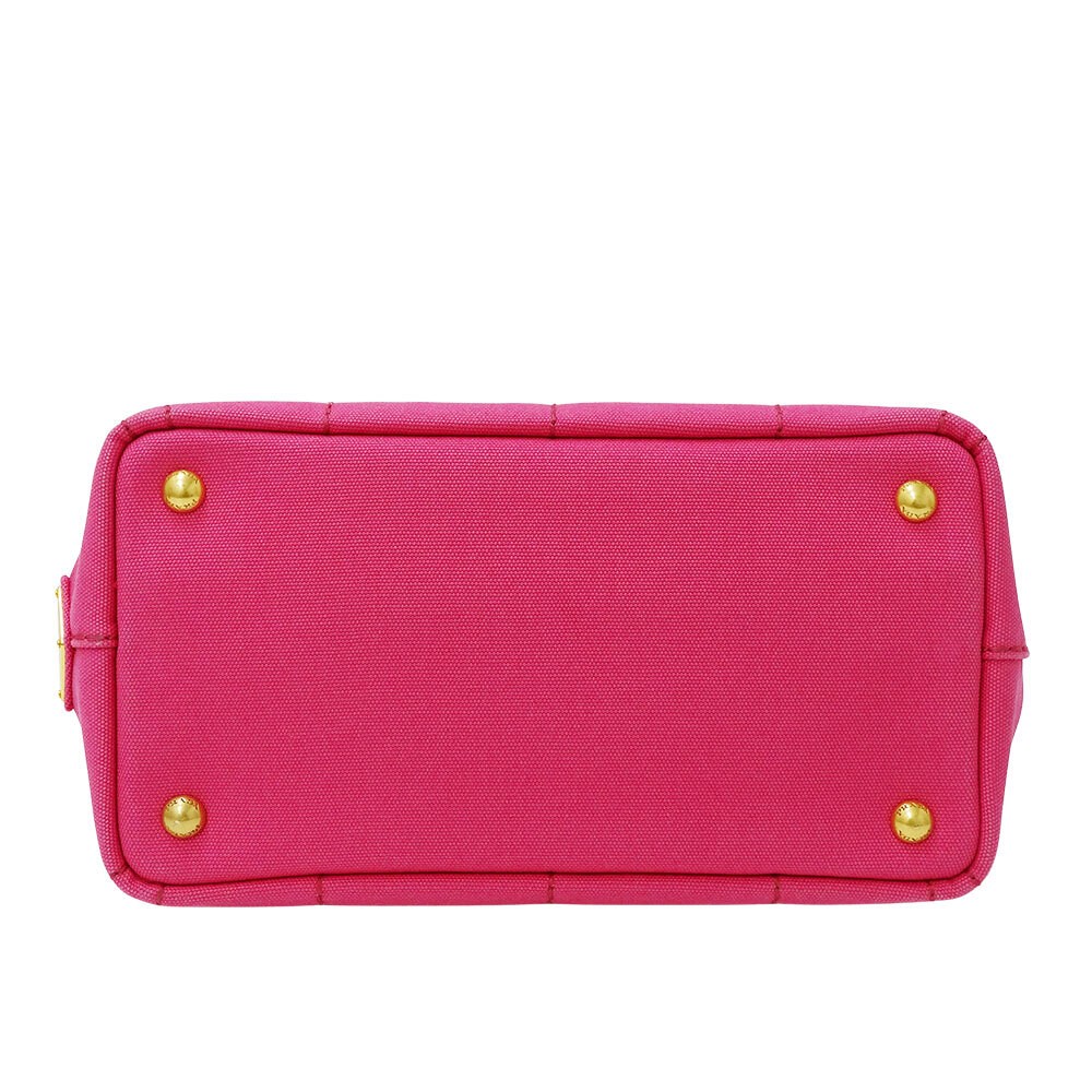 PRADA Bag Ladies Brand Handbag Shoulder Bag 2way Canvas Canapa Mini Pink B2539G thumbnail 3