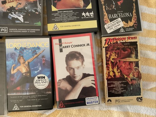 Bulk Mixed Lot 10 VHS Video Tapes - Picture 5 of 8