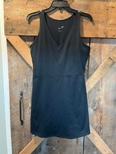 Women’s GapFit Athletic Dress Black Built In Bra Size Large