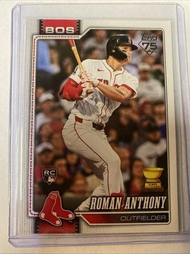 2026 Topps Roman Anthony RC #189 Rookie Card Boston Red Sox