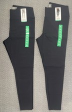 Matty M Women's Lot of 2 Leggings Size XL Black NWT