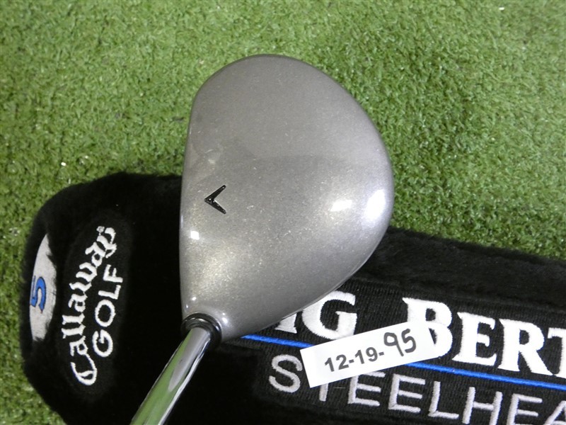 Callaway Big Bertha Steelhead 5 Wood Memphis 10 98 Uniflex Steel w HC Excellent
