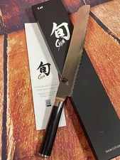 Shun DM0705 Classic 9” inch Serrated Bread Knife New in Box