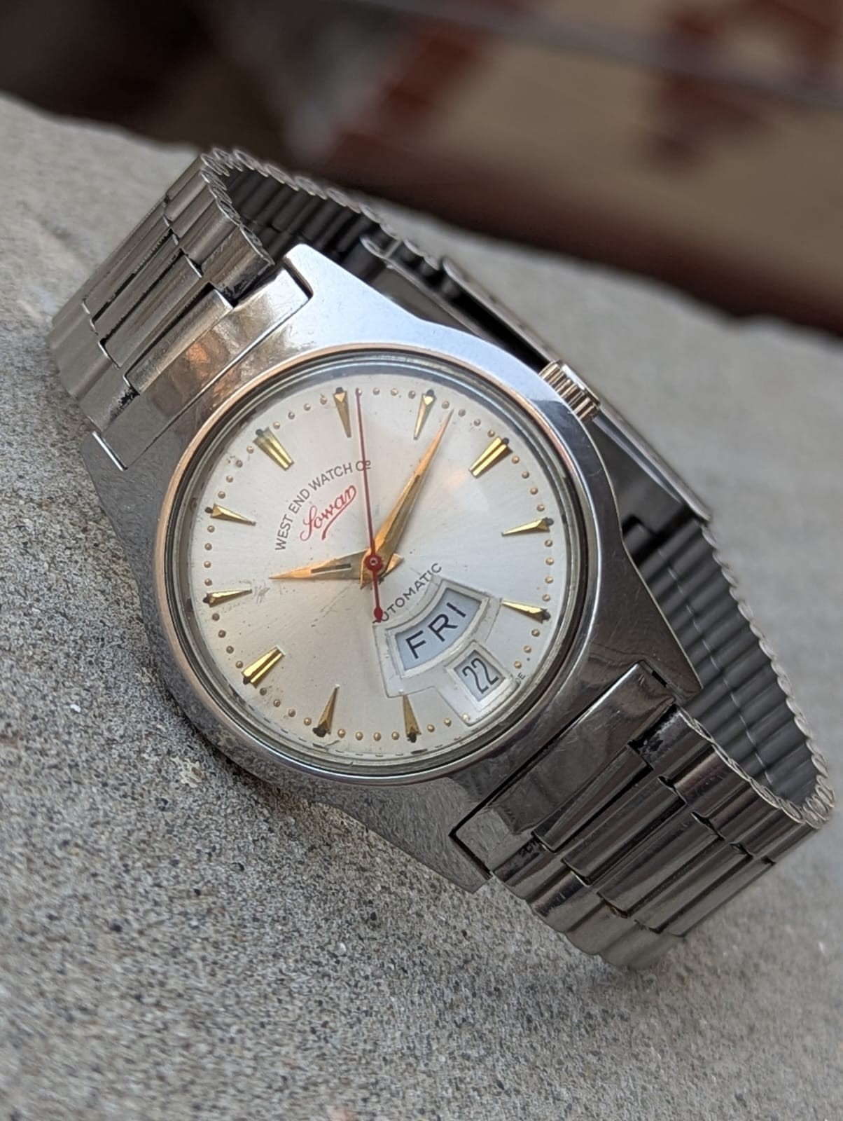 Automatic Vintage s Sowar Dial END Men K-4289 WATCH Watch White CO. WEST - VintageWatches.PK Automatic Vintage s Sowar Dial END Men K-4289 WATCH Watch White CO. WEST - vintagewatches.pk