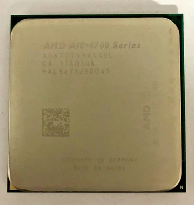 AMD A10-6700 Series A10-6700T AD670TYHA44HL -Quad Core- 2,5GHz - Sockel FM2#1859 - Bild 1 von 2