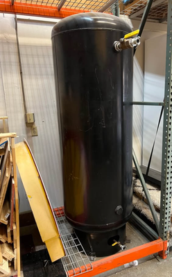 #ad 240 gallon verticle Manchester air tank 200 PSI $1000.00