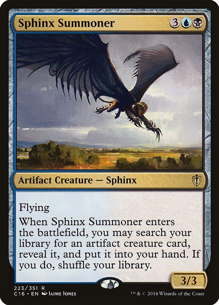 Sphinx Summoner [C16 - 223]Lightly Played