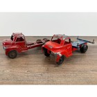 Vintage Structo 1950s Metal Trucks 9" Lot For Parts or Restoration