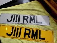 Private Plate For Sale (on Retention)