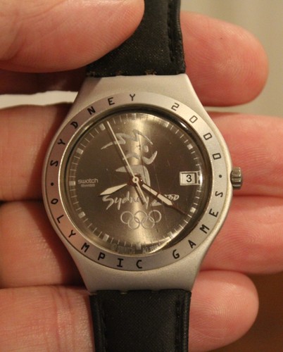 2000 Sydney Olympic Games Swatch Watch (Silver)