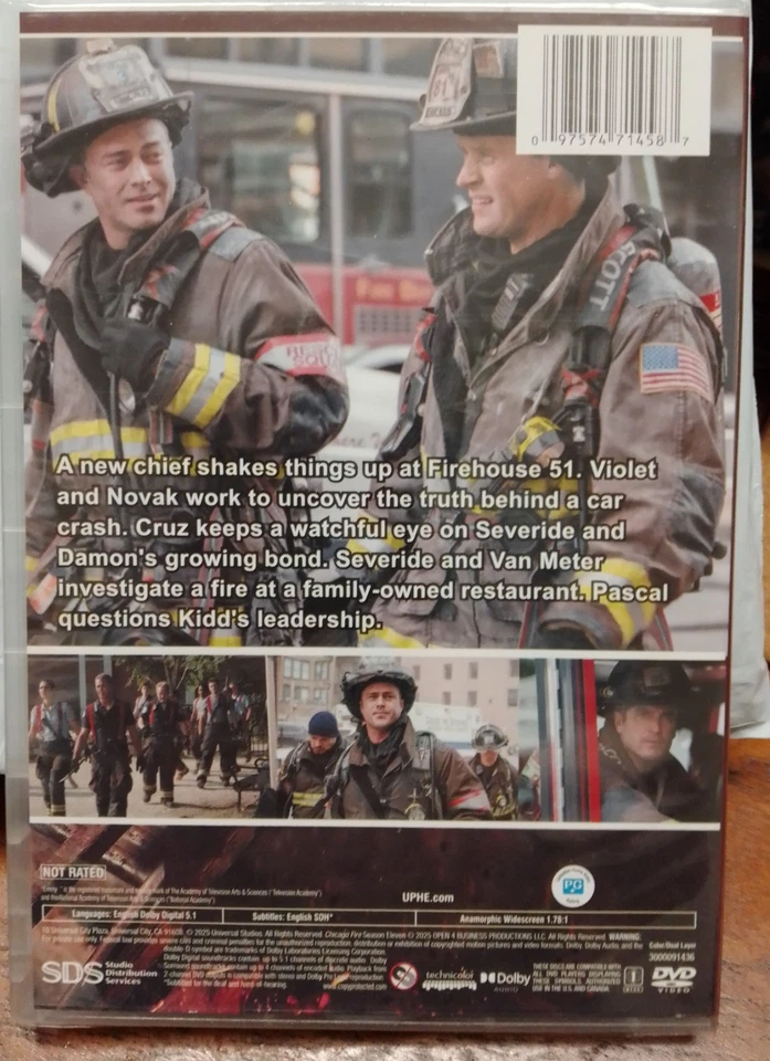 Chicago Fire Season Thirteen Sealed DVD - Region One - Image 2 of 3