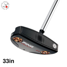 PING VAULT 2.0 PIPER C Stealth Putter 33in Stepless Steel Shaft PP58-Mid Black