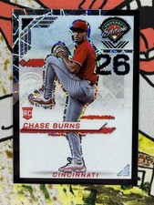 2025 Panini Prospect Edition - Chase Burns #170 Black Velocity Prizm /39 (RC)