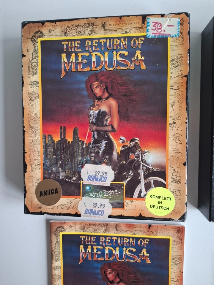 ORIGINAL Commodore Amiga Spiel OVP boxed - The Return of Medusa - aus Sammlung - Bild 2 von 4