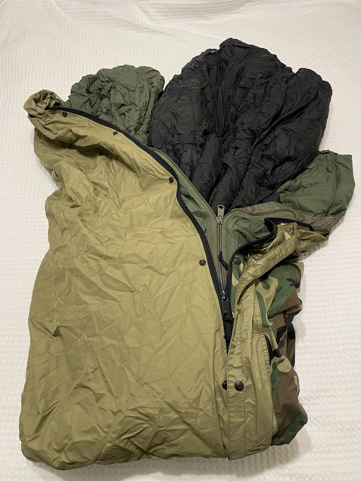 US Modular Sleeping System 3-Piece Military Sleep Bag Bivy OliveDrab
Opens in a new window or tab