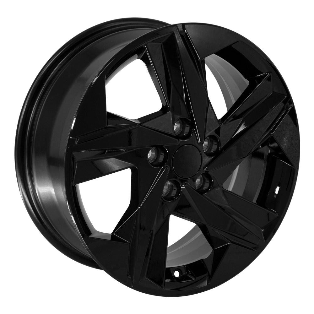 17 inch Gloss Black 71003 Rim Fits Kia Amanti Forte Optima