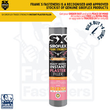 SX Siroflex Trade Strength INSTANT PLASTER FILLER (White) 📦BULK BUY 1-6 PACK