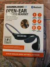 SoundLogic XT Open-Ear Wireless Headset Bluetooth 5.0 - Black