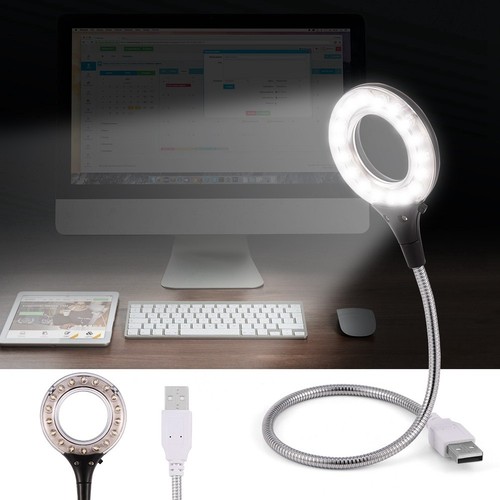 Universal High Brightness Portable USB 18Pcs LED Lamp Blubs Light For PC/ Lapt ❥